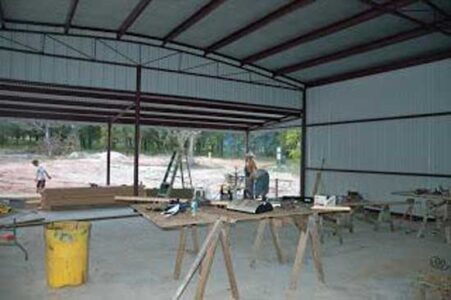 Australia to Texas — Framing the Exterior of the Barndominium Image